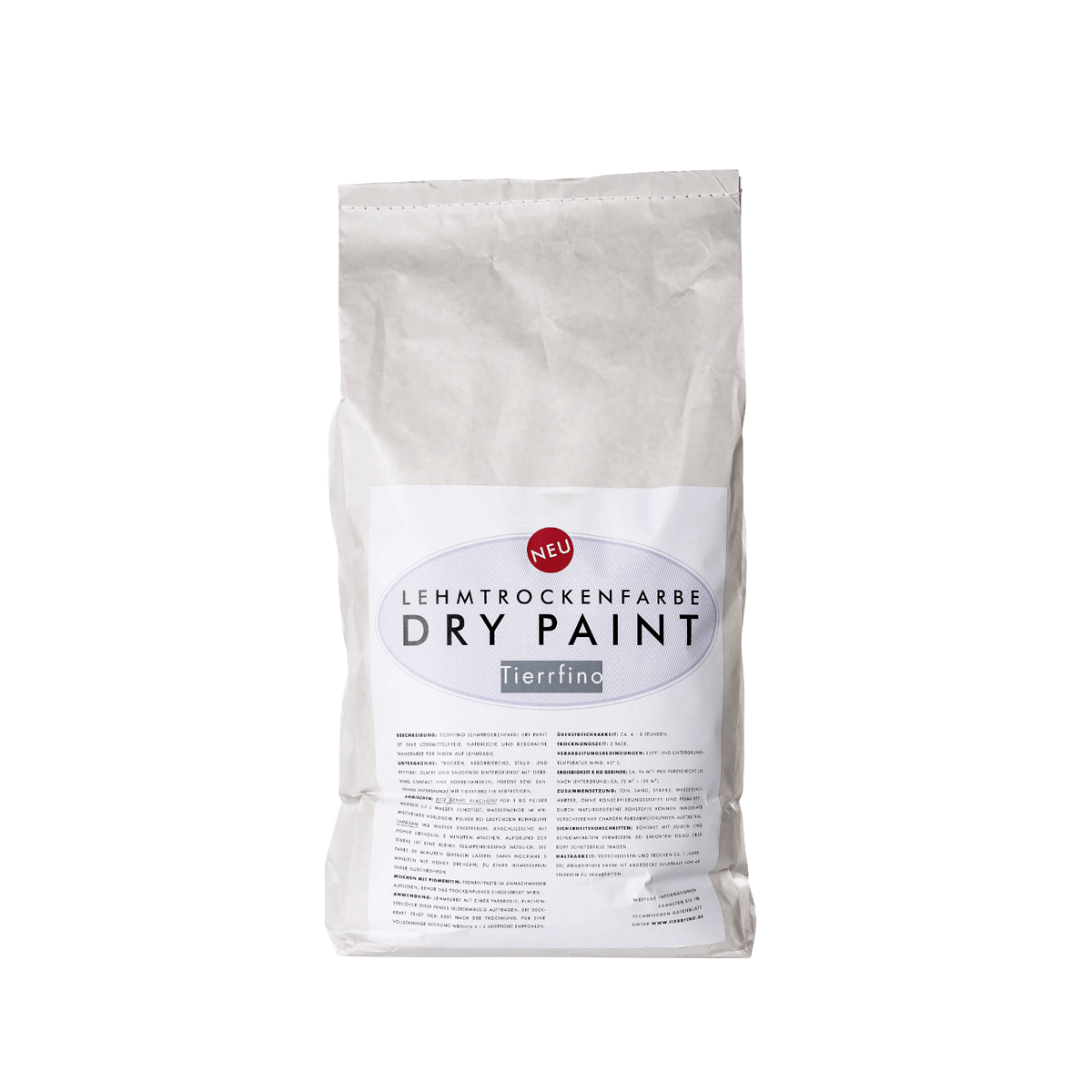 Lehmfarbe DRY-PAINT Lehmfarbe DRY-PAINT