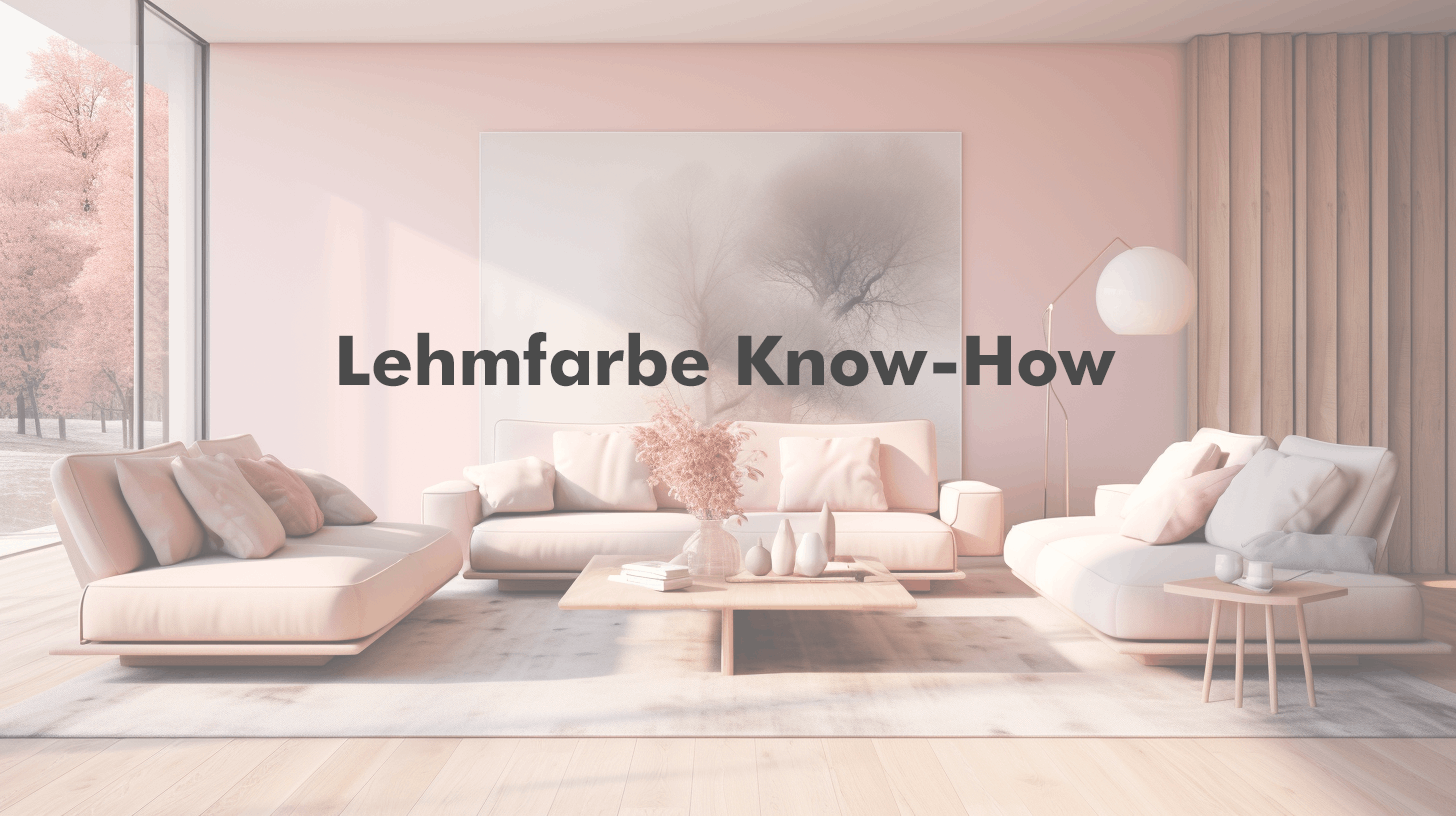 Lehmfarbe kaufen um eine schöne gemütliche Räumlichkeit mit natürlicher Wandfarbe zu haben